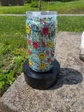 16oz Acrylic Glitter Snow Globe Cup | #217