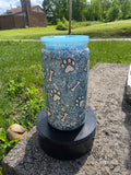 16oz Acrylic Glitter Snow Globe Cup | #220