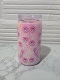 16oz Acrylic Glitter Snow Globe Cup | #231