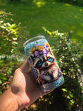 16oz Acrylic Glitter Snow Globe Cup | #234
