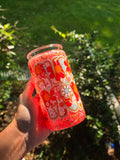 16oz Acrylic Glitter Snow Globe Cup | #235