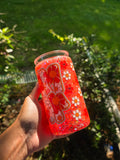 16oz Acrylic Glitter Snow Globe Cup | #235