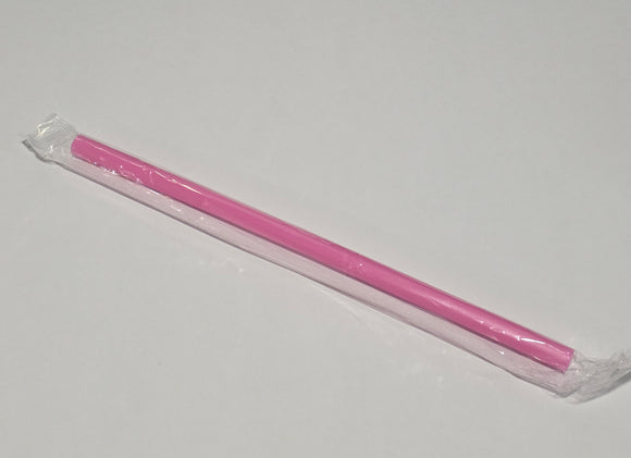 12oz/16 oz Plastic Reusable Colored Straws