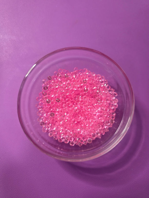 Acrylic Diamonds- Light Pink