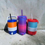 Custom Can Hugger w/ Handle & Straw | 12oz Can or Skinny Can Holder