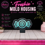 8 Ball Candy | Freshie Mold Housing STL File | Digital Download