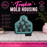 Branded Cow Tag | Freshie Mold Housing STL File | Digital Download
