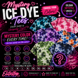 Mystery Ice Tie Dye Tees