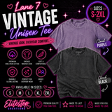 Lane 7 Vintage Unisex Tee