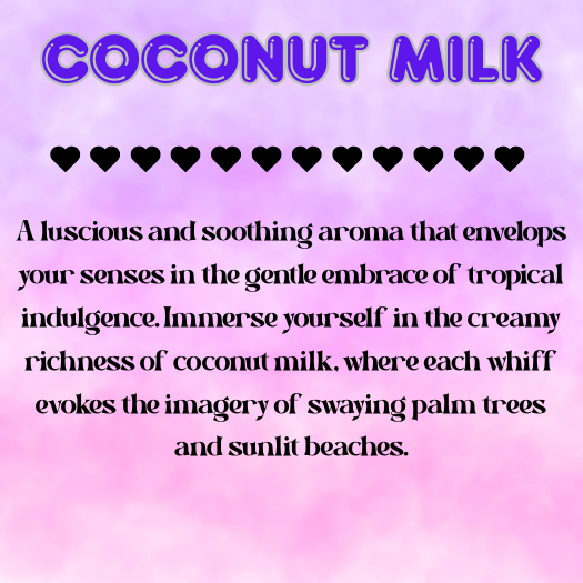 Coconut Milk Scented Aroma Beads