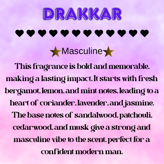 Drakkar Scented Aroma Beads