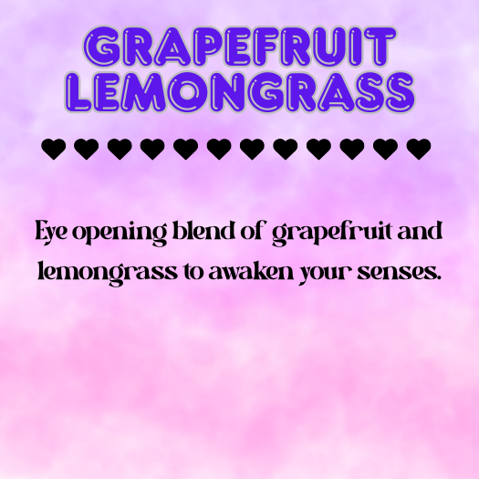 Grapefruit Lemongrass Scented Aroma Beads