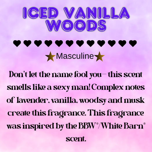 Iced Vanilla Woods Scented Aroma Beads