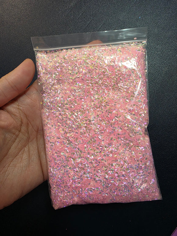 Light Pink Bubble Glitter