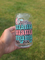 16oz Glass Cup | Small Town Mama