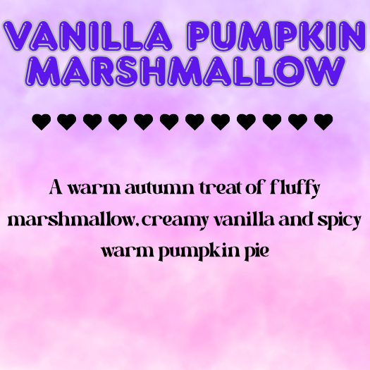 Vanilla Pumpkin Marshmallow Scented Aroma Beads