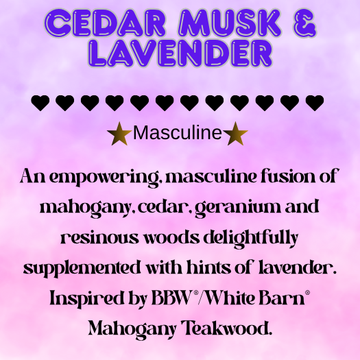Cedar Musk & Lavender Scented Aroma Beads