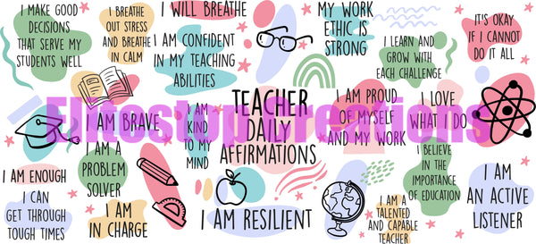 Daily Affirmations- Teacher