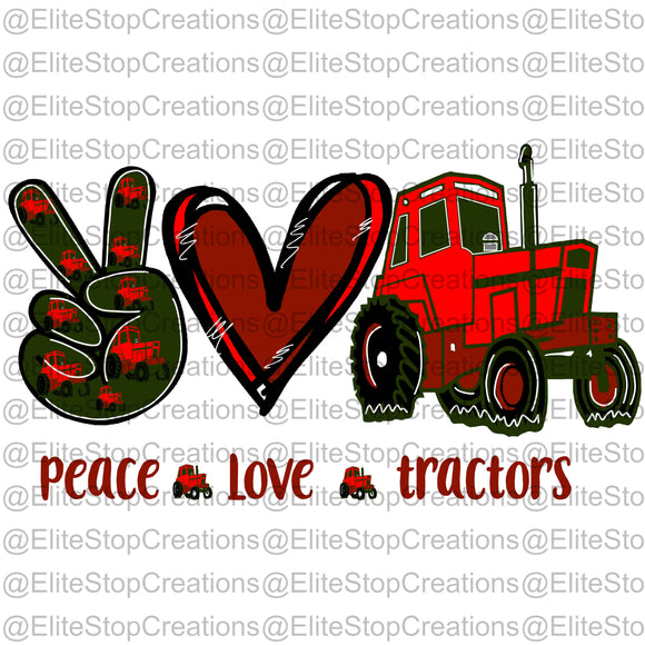 Peace Love Tractors - EliteStop Creations