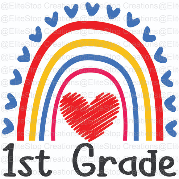 Rainbow- 1st Grade - EliteStop Creations