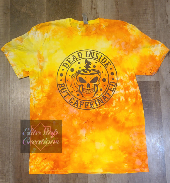 Summer Love Tie Dye- Dead Inside But Caffeinated