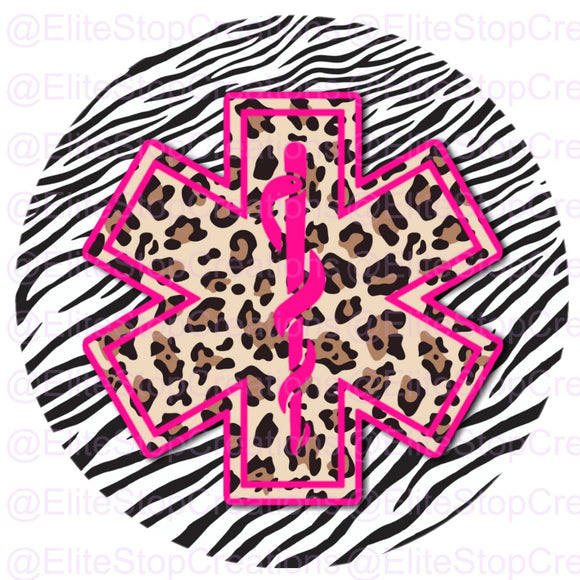 Leopard Zebra Star of Life - EliteStop Creations