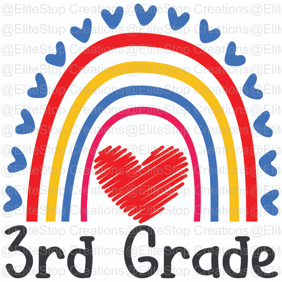 Rainbow- 3rd Grade - EliteStop Creations