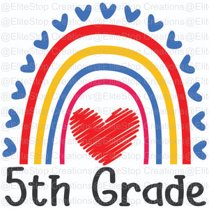 Rainbow- 5th Grade - EliteStop Creations