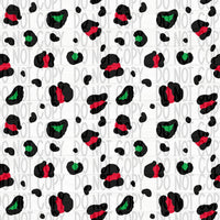 Christmas Leopard Cheetah Paper - EliteStop Creations