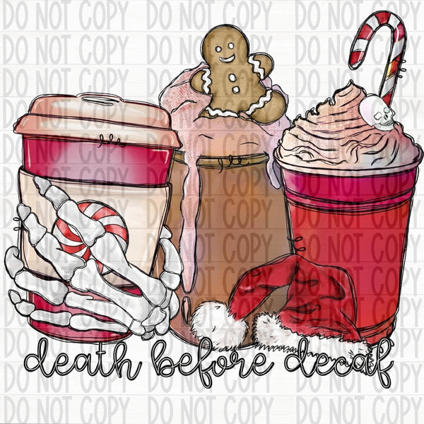 Death Before Decaf- Christmas