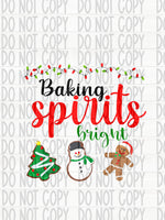 Baking Spirits Bright - EliteStop Creations