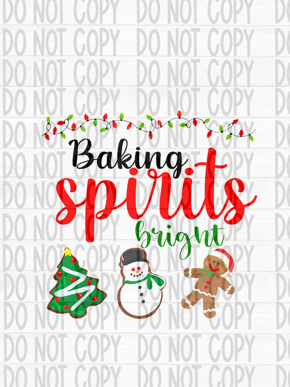 Baking Spirits Bright - EliteStop Creations