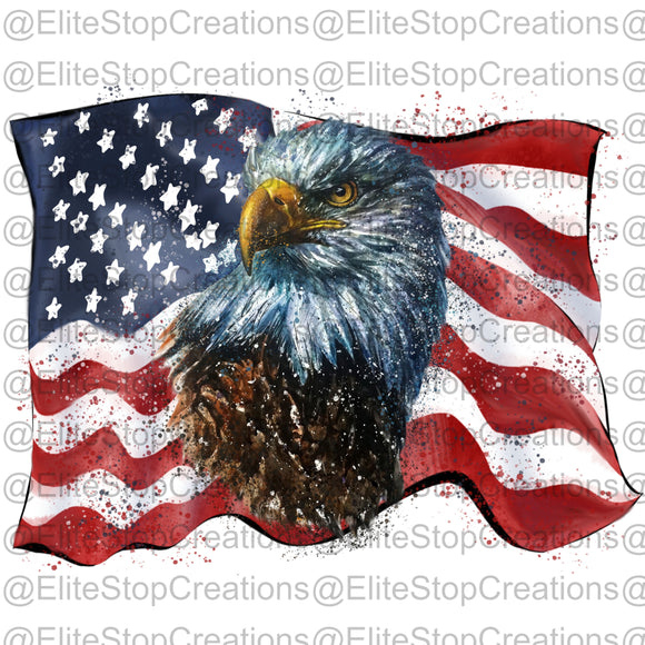 Flag- Eagle - EliteStop Creations