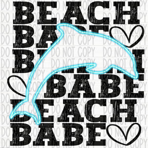 Beach Babe- Dolphin