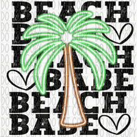 Copy of Beach Babe- Palm Tree