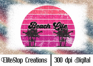 Beach Life | Vintage- Digital Design