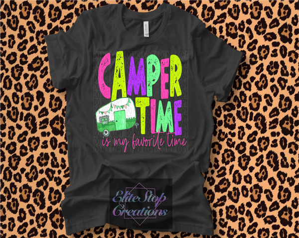 Camper Time- My Favorite Time