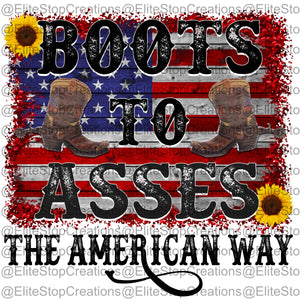 Boots to Asses - EliteStop Creations