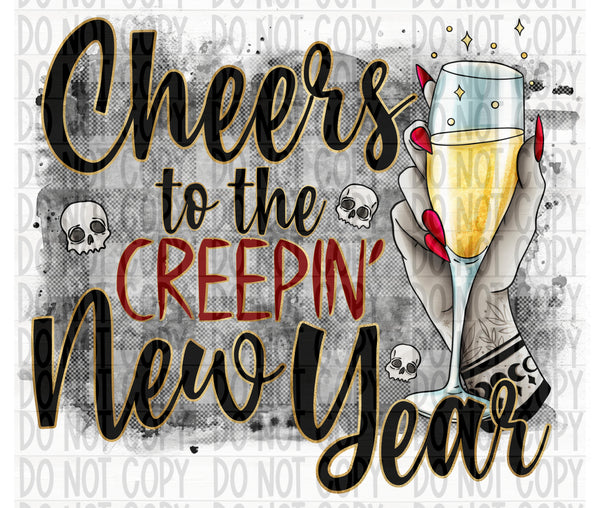 Cheers to the Creepin New Year - EliteStop Creations