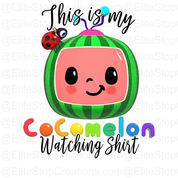CocoMelon Watching Shirt - EliteStop Creations