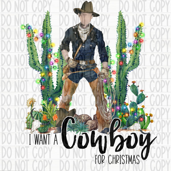Cowboy for Christmas - EliteStop Creations