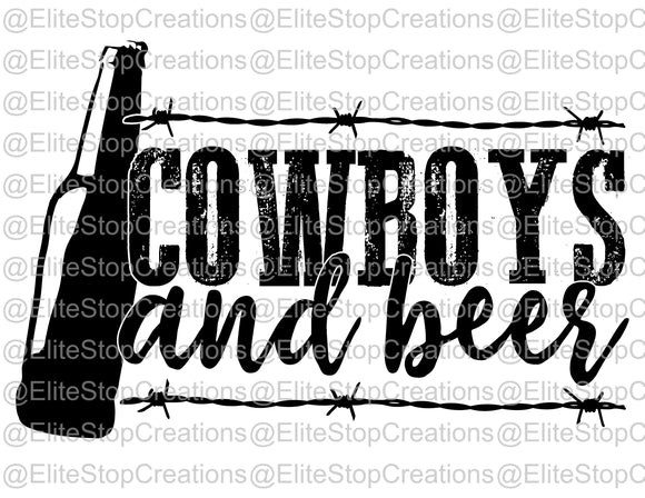 Cowboys & Beer - EliteStop Creations