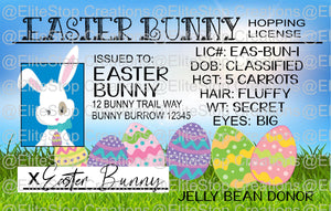 Easter "License" - EliteStop Creations