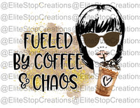 Fueled by Coffee & Chaos - EliteStop Creations