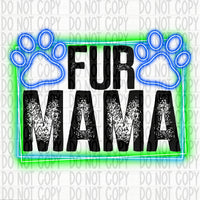 Fur Mama- Green