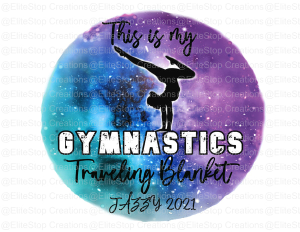 Gymnastics Traveling Blanket - EliteStop Creations