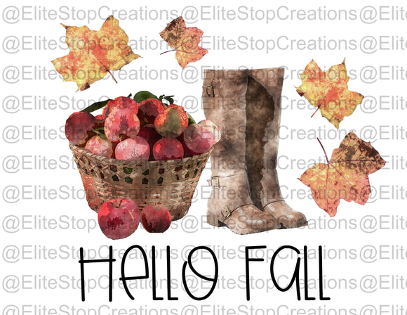 Hello Fall - EliteStop Creations