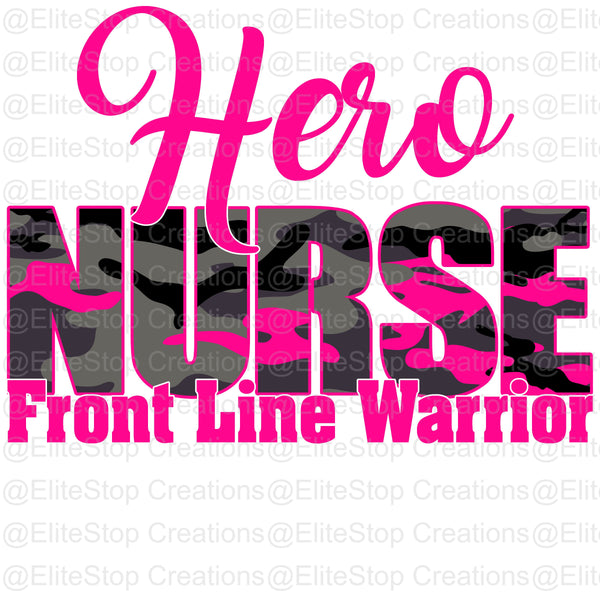 Hero Nurse- Pink - EliteStop Creations