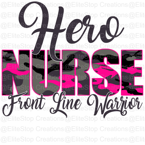 Hero Nurse- Black - EliteStop Creations