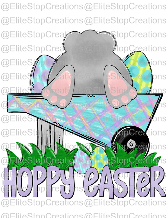 Hoppy Easter-  Wheelbarrow - EliteStop Creations